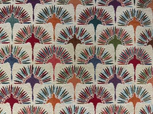 Deco fan tapestry - fan,