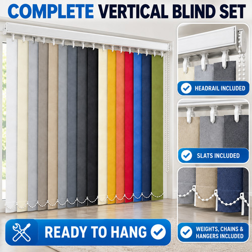Vertical blind plain dim - -, dim-out