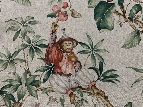 Cheeky monkey linen 280cm - cheeky,