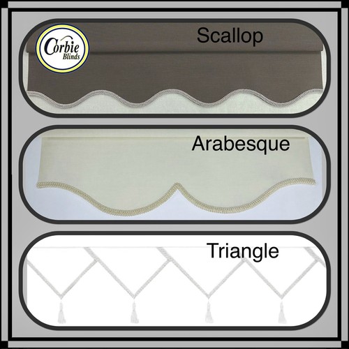 Scallop arabesque triangle - arabesque, &