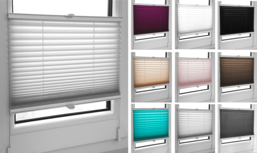 Made measure pleated blinds - made,