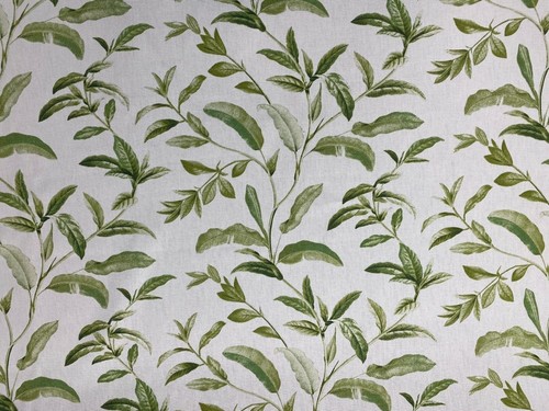 Oasis cotton fabric - cotton, spruce
