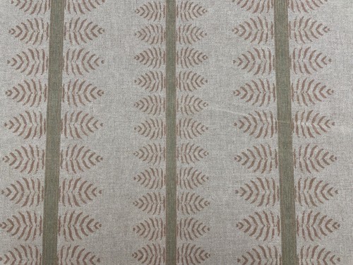 Woodperry stripe fabric linen - fabric,