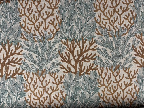Seagrass linen fabric sample - linen,