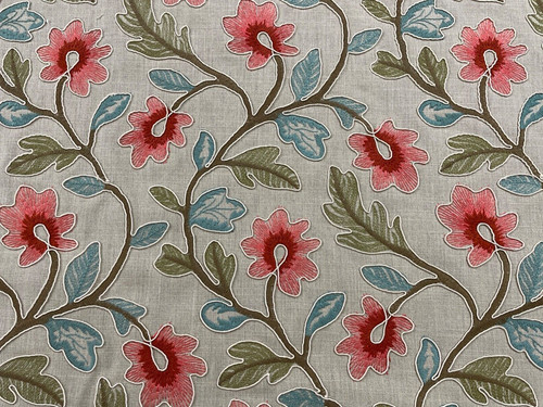 Brookland embroidered fabric - brookland,