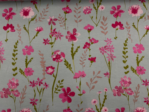 Floret floral cotton fabric - floral,
