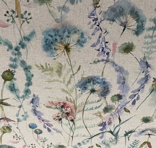 Floral hedgerow linen - hedgerow,