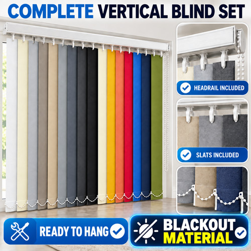Vertical blinds blackout - vertical,