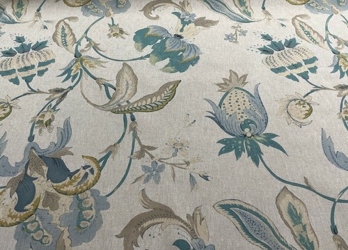 Pomegranate morris linen - pomegranate,