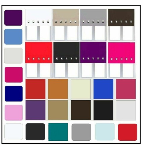 New square eyelet roller blind - new,
