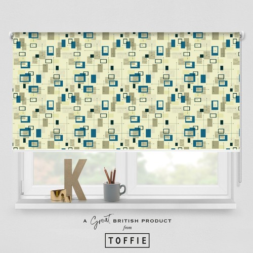 Retro squares in beach - 26-,