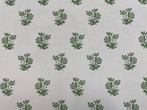 Moss rose floral - moss, cotton