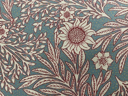 Sunflower morris cotton fabric - sunflower,
