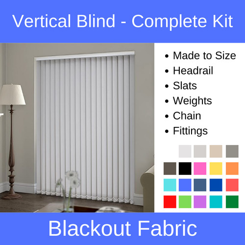 Vertical blinds blackout - vertical,